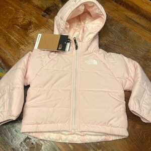NWT North Face Baby Reversible Perrito Hooded Jacket